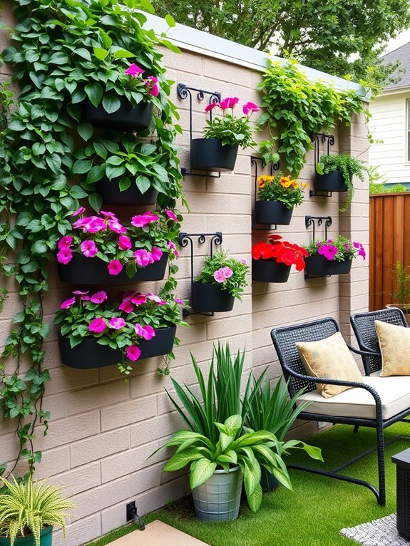 11 Modern Garden Decor Ideas for Suburban Homes 3 maximizing vertical planting space
