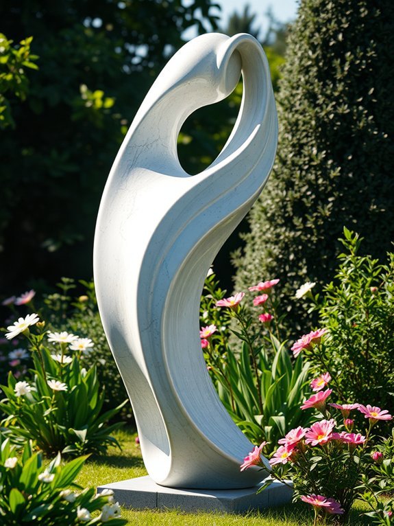 17 Elegant Garden Statues for a Timeless Look 14 modern abstract art expression