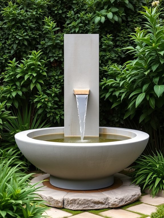 15 Creative Water Fountain Ideas for Your Garden 12 modern artistic water feature