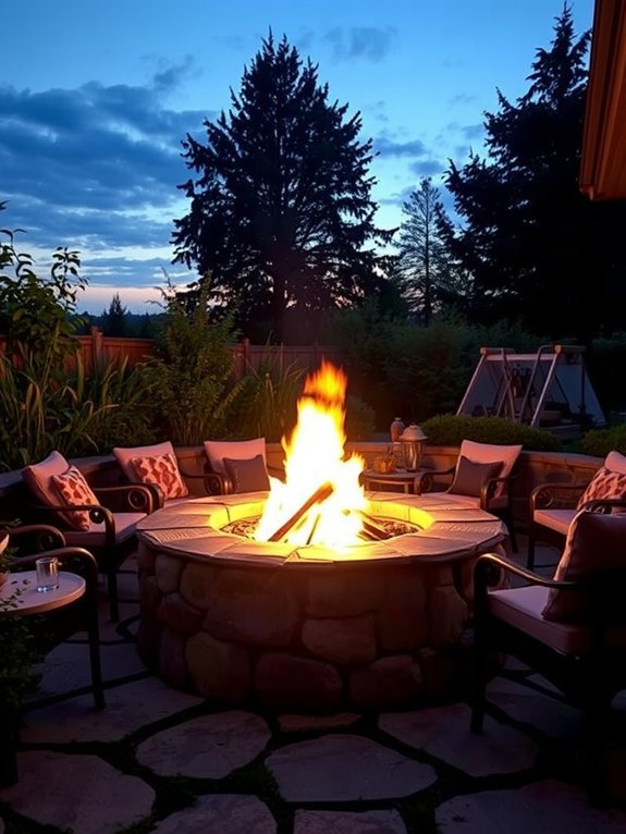 13 Ways to Incorporate Natural Materials Into Your Garden Decor 10 natural stone fire pit installation