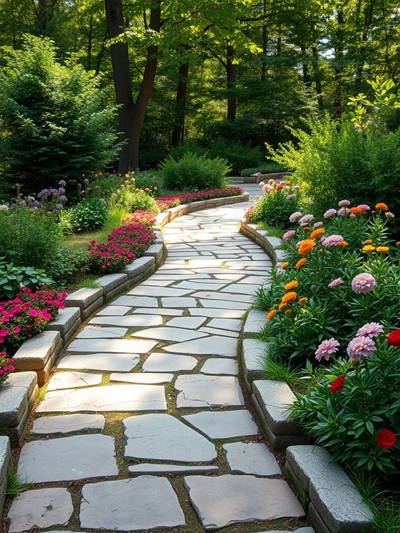 17 Ways to Add Eco-Friendly Decor to Your Garden 12 natural stone path options