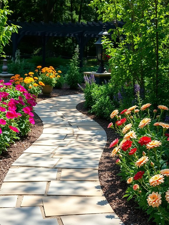 17 Stunning Garden Walkways to Inspire Your Yard Design 16 natural stone pathway design