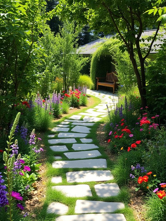 12 Boho Garden Paths and Walkways You’ll Want to Copy 8 natural stone pathways outdoors