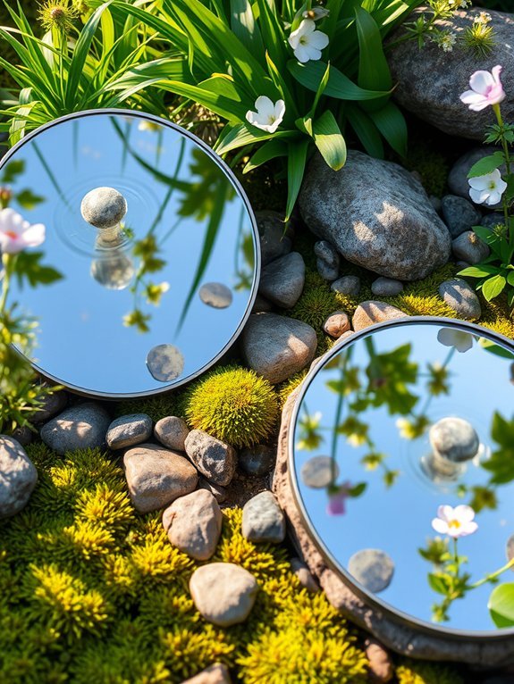 15 Unique Zen Garden Decor Ideas for Tranquility 13 nature s mirrored surfaces reflect