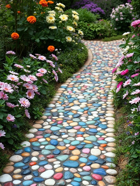 13 Fun DIY Garden Projects for the Whole Family 10 nature themed decorative walkway