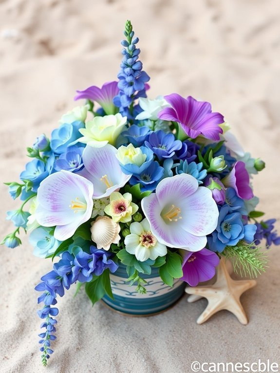 15 Stunning Flower Arrangements for Your Garden 13 nautical themed floral designs
