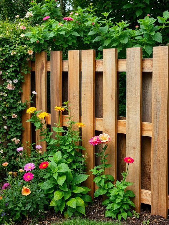 12 Budget-Friendly Ways to Add Privacy to Your Garden 10 pallet recycling and upcycling