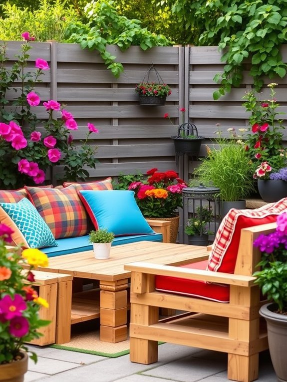 9 Rustic Garden Furniture Ideas to Add Charm to Your Garden 5 pallet wood furniture collections