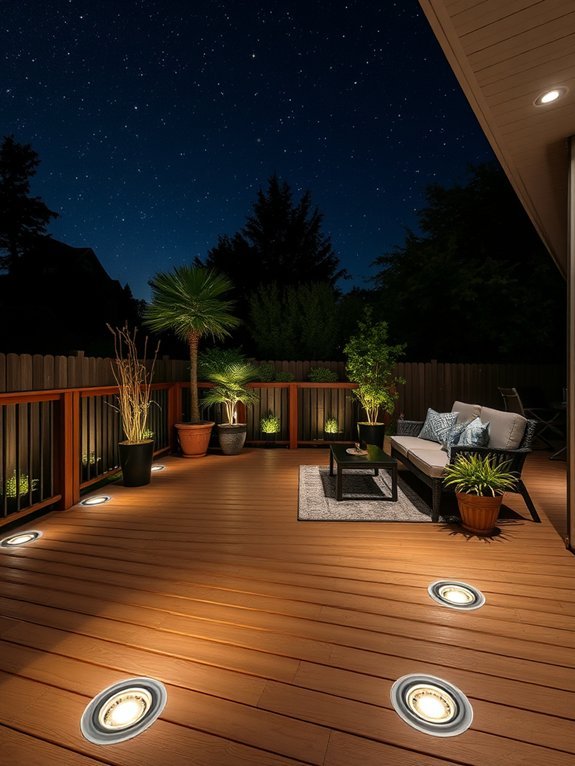 18 Modern Garden Lighting Ideas to Brighten Your Yard 14 patio and deck lighting
