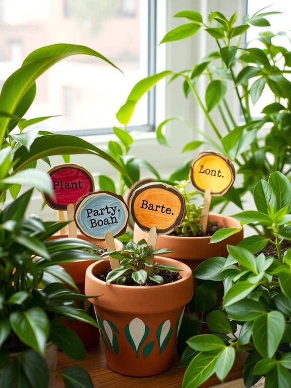 14 Indoor Garden Decor Ideas for Apartment Living 14 personalized garden plant labels