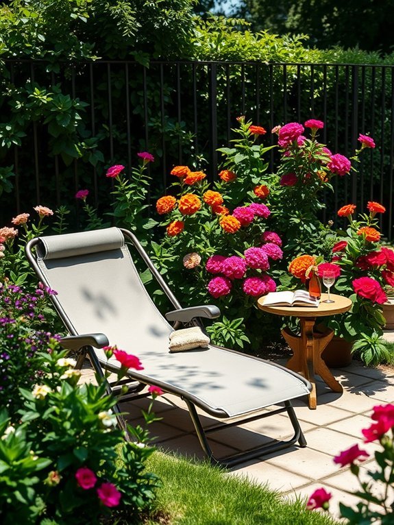 14 Creative Outdoor Furniture Ideas for Small Gardens 15 portable folding beach chair