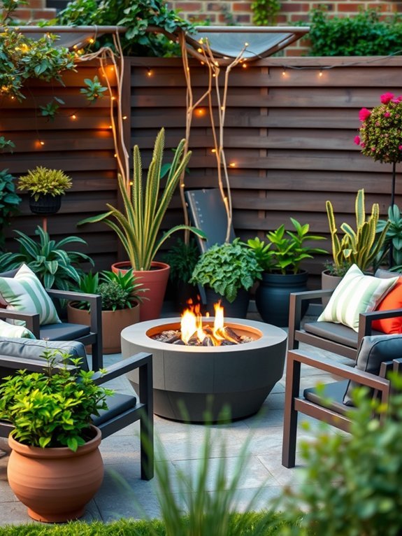 14 Creative Outdoor Furniture Ideas for Small Gardens 8 portable outdoor heating solution