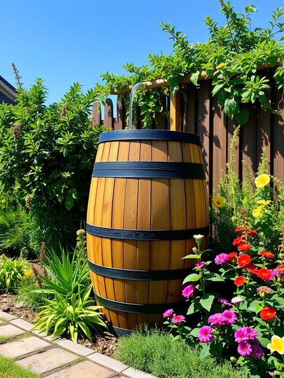 17 Ways to Add Eco-Friendly Decor to Your Garden 5 rainwater collection system setup
