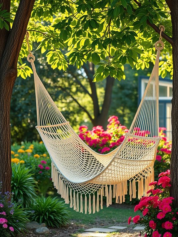 relaxing in hammock bliss