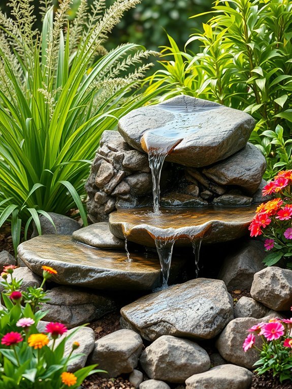 15 Creative Water Fountain Ideas for Your Garden 13 relaxing outdoor water feature