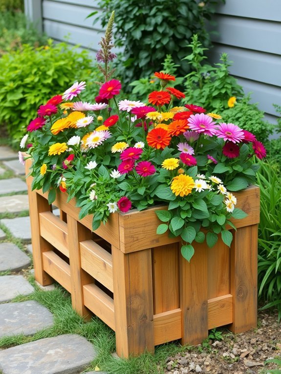 17 Creative Planters and Containers for Garden Decor 2 repurposed pallet garden planter