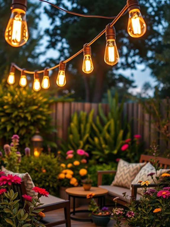 15 Stunning Outdoor Lighting Ideas for Your Garden 9 retro lighting with charm