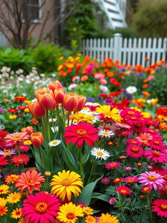 10 Gorgeous Flower Beds for Your Garden 11 rotating seasonal flower display
