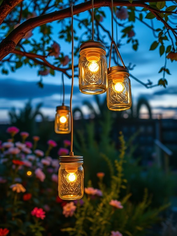 20 Beautiful Rustic Garden Accents to Enhance Your Yard 10 rustic glass candle holders