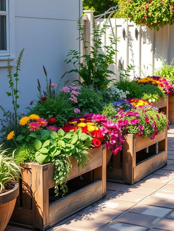 12 Recycled Container Garden Ideas for Eco-Friendly Decor 5 rustic plant container solutions