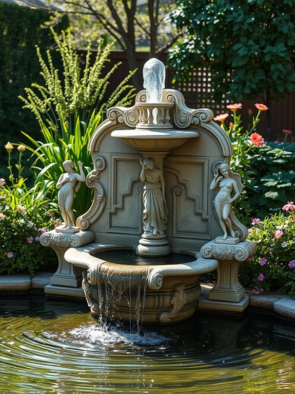 17 Tranquil Garden Water Features to Create a Relaxing Vibe 14 sculpted water feature design