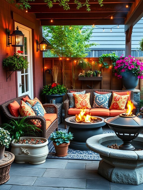 17 Stunning Garden Patios With Creative Decor Ideas 18 seasonal decoration inspiration ideas