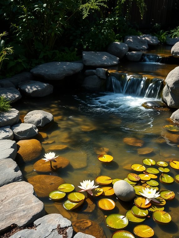 serene aquatic design elements