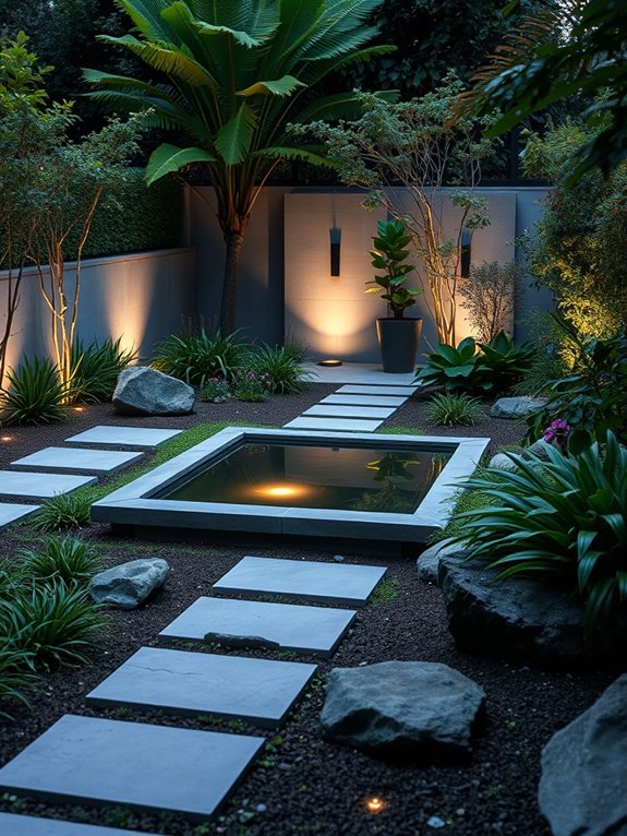 serene water features included