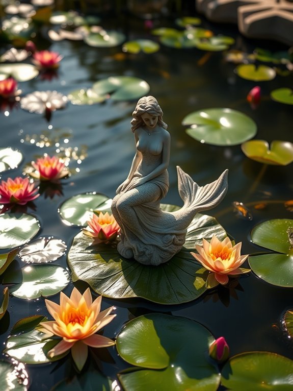 10 Unique Garden Statues You Won’t Find Anywhere Else 9 serene water garden decor