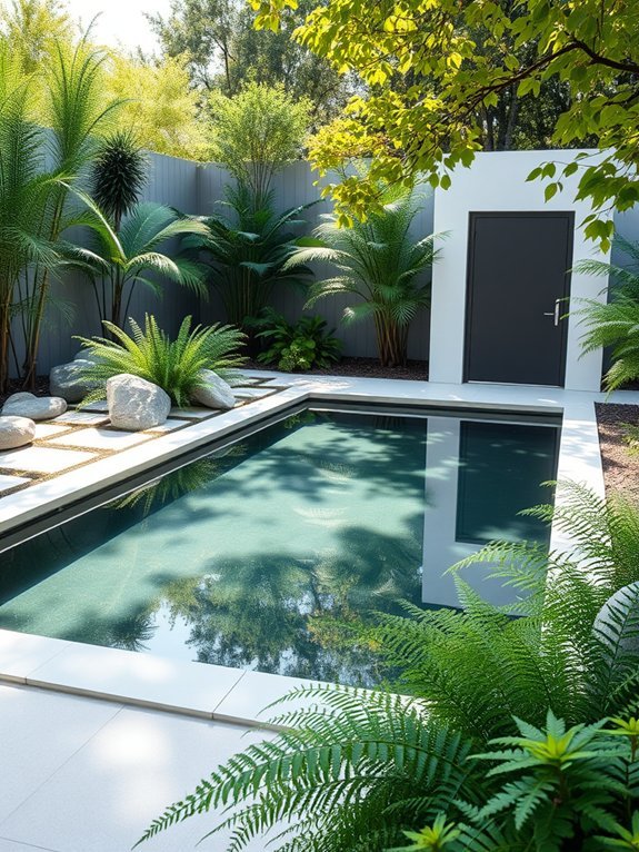 20 Elegant Water Features for Your Garden 6 serene water surface reflection
