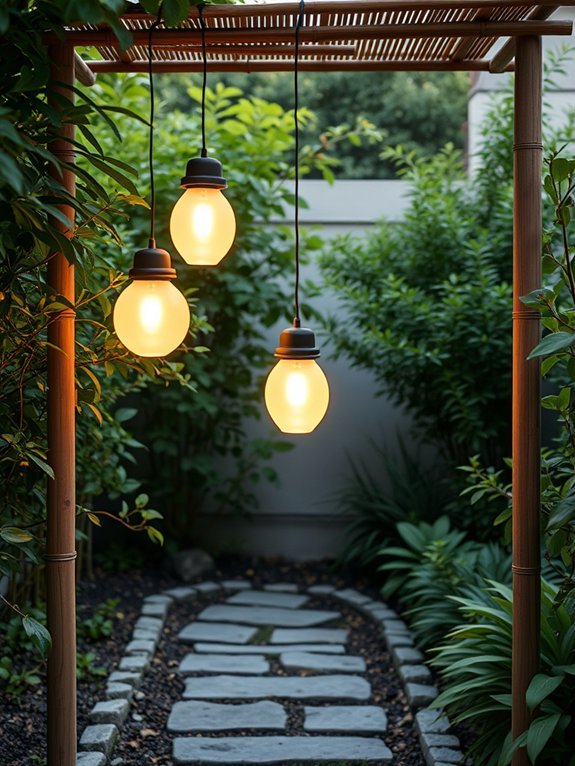 10 Minimalist Garden Decor Ideas for Small Gardens 9 simple elegant lighting designs