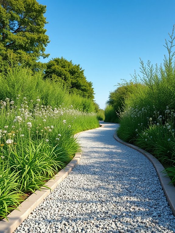 11 Simple Modern Garden Paths to Elevate Your Yard 2 simple gravel garden paths