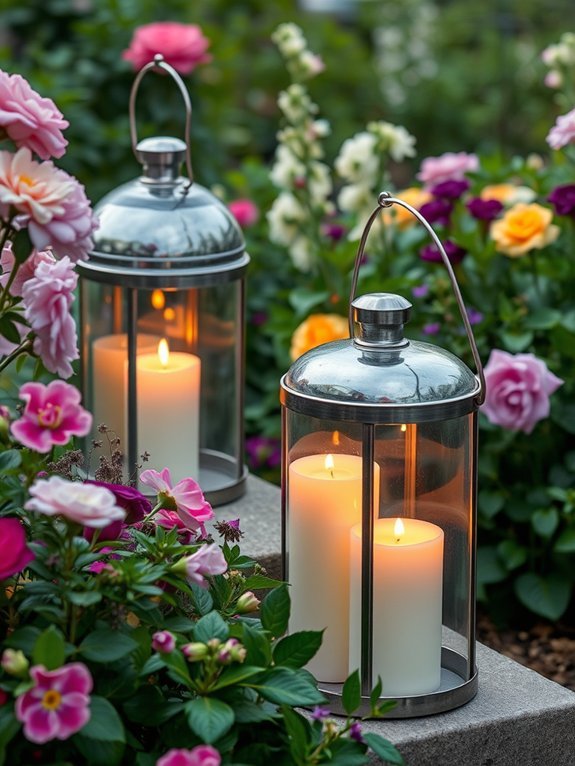 13 Outdoor Lighting Ideas for Romantic Garden Ambience 6 soft glow of romance