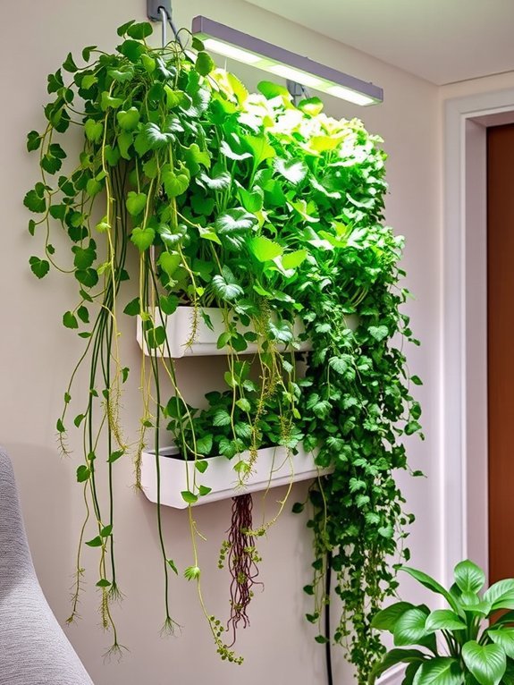 14 Vertical Garden Wall Ideas to Maximize Space 6 soilless plant growth systems