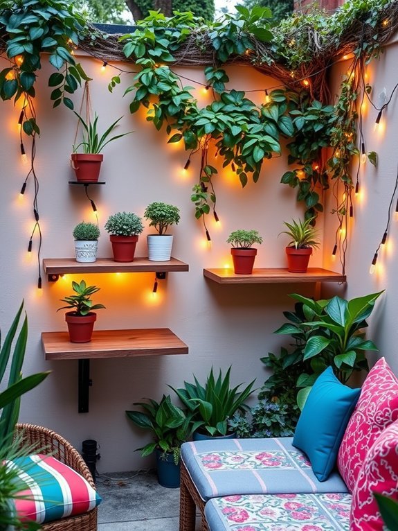 10 Stunning Small Garden Furniture Ideas for Limited Spaces 9 space saving dining solution