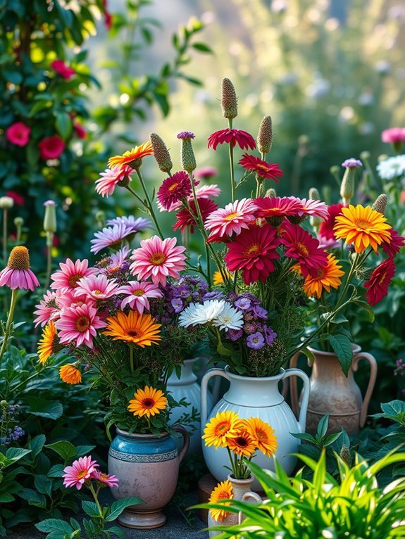 stunning floral compositions crafted