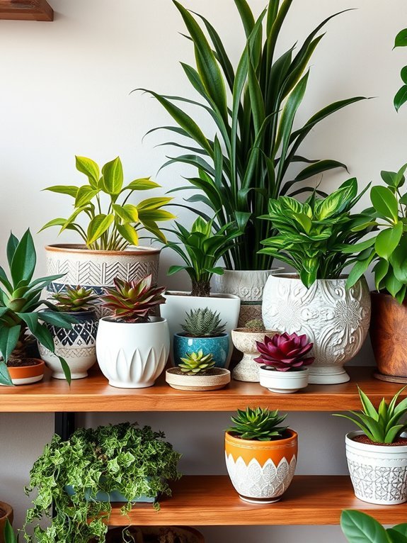 14 Indoor Garden Decor Ideas for Apartment Living 8 stylish functional plant containers