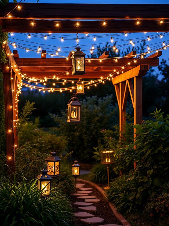 30 Beautiful Garden Decor Ideas for Beginners 24 stylish illumination for outdoors