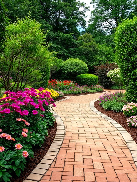 13 DIY Garden Path Ideas to Transform Your Yard 5 stylish interlocking outdoor stones