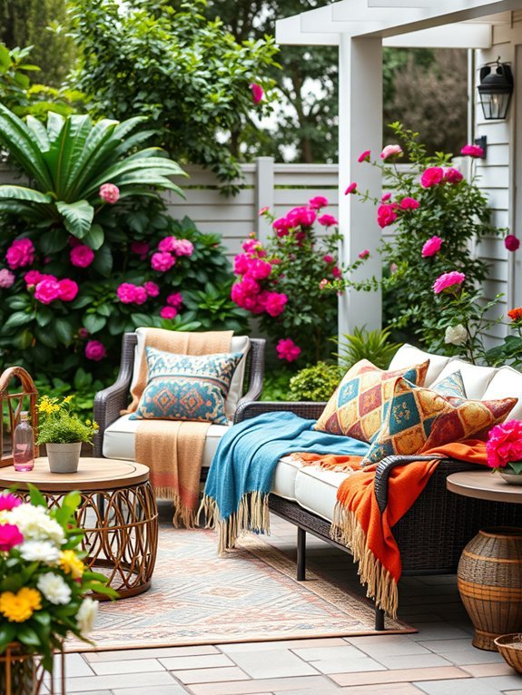 16 Best Garden Furniture Pieces for Year-Round Comfort 17 stylish outdoor blanket decor