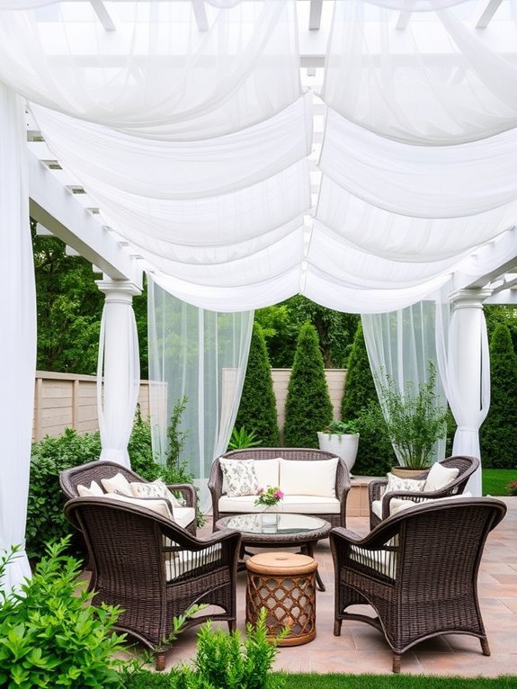 12 Outdoor Lounge Furniture Ideas for Ultimate Relaxation 4 stylish outdoor shaded structures