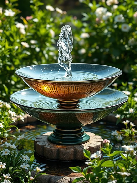 15 Creative Water Fountain Ideas for Your Garden 16 stylish water feature display