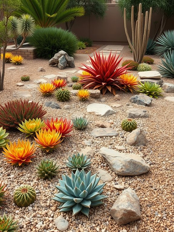 13 Elegant Desert Garden Decor Ideas for Arid Environments 2 sustainable drought resistant landscaping options