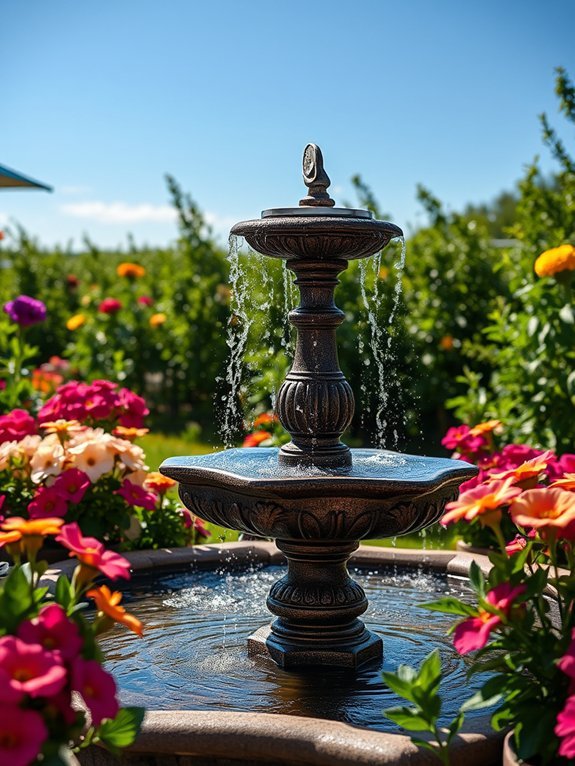15 Creative Water Fountain Ideas for Your Garden 5 sustainable outdoor water fountain