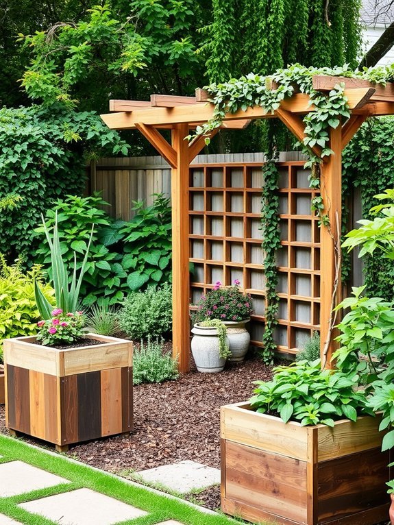 sustainable rustic wood design