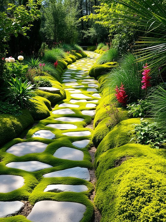 20 Green and Sustainable Garden Decor Ideas for the Eco-Conscious 11 sustainable stone pathway design