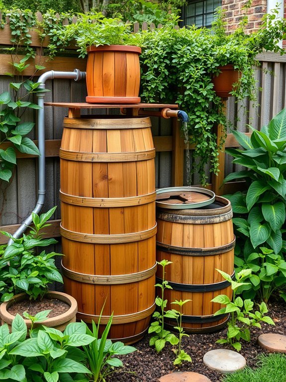 20 Green and Sustainable Garden Decor Ideas for the Eco-Conscious 4 sustainable water collection method