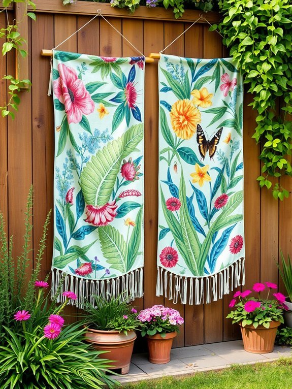 textile decor art pieces
