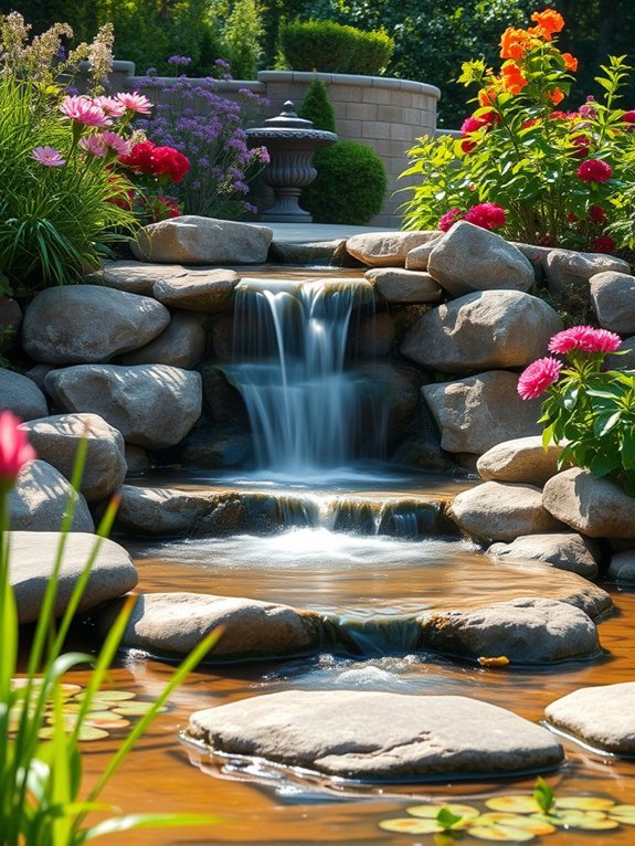 20 Elegant Water Features for Your Garden 8 tranquil cascading water sounds