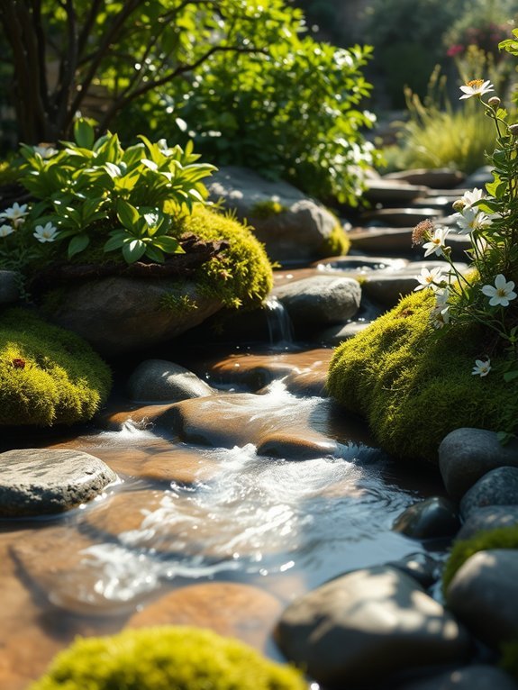 17 Tranquil Garden Water Features to Create a Relaxing Vibe 13 tranquil flowing water feature